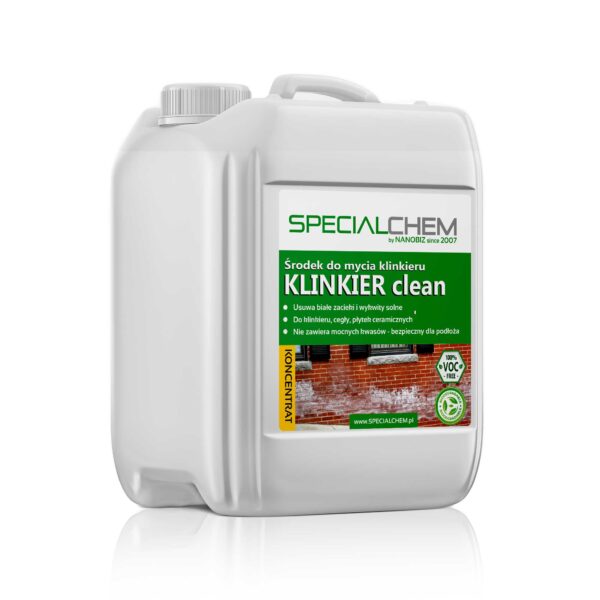 Czyszczenie wykwitów z klinkieru Specialchem KLINKIER CLEAN