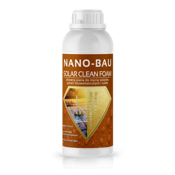 NANO-BAU SOLAR CLEAN FOAM do mycia fotowoltaiki