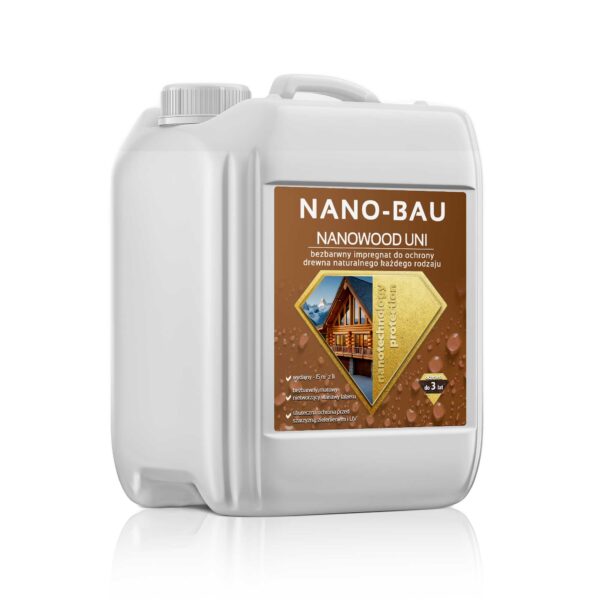 NANO-BAU NANOWOOD UNI impregnat do drewna naturalnego