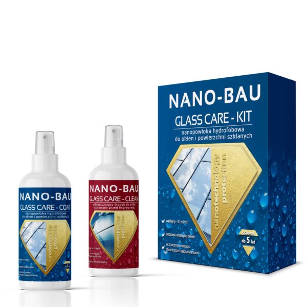 NANO-BAU GLASS CARE Kit do okien i szyb