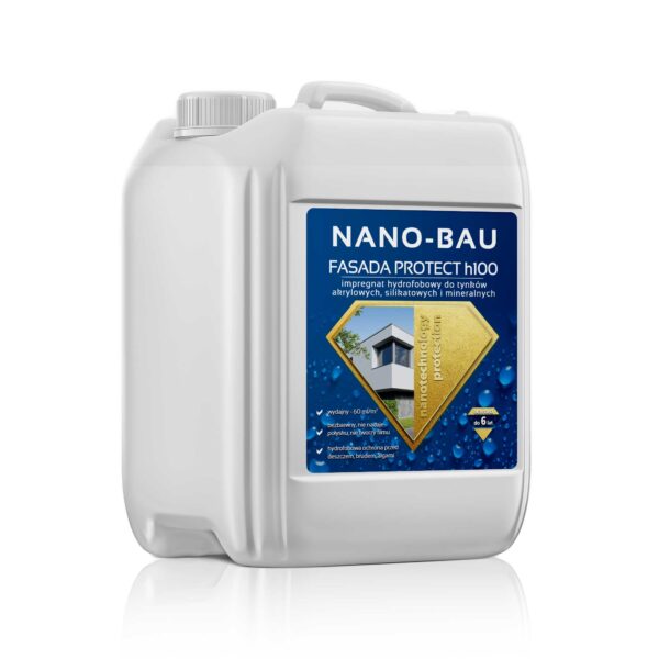 NANO-BAU FASADA PROTECT H100 impregnowanie tynków