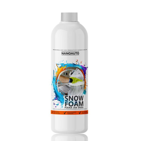 NANOAUTO SNOW FOAM - aktywna piana biała jak śnieg