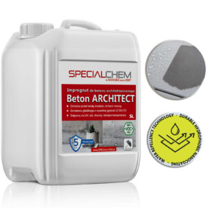 Zabezpieczanie betonu architektonicznego SPECIALCHEM Beton Architect